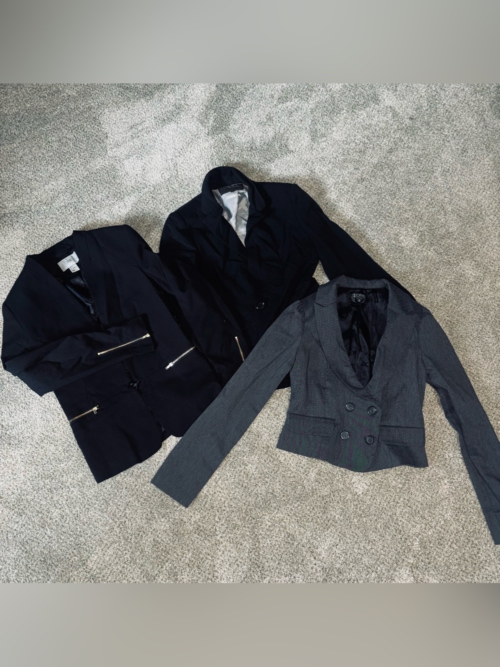 Women's professional Blazer Trio